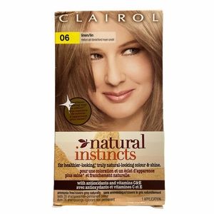 Clairol Natural Instinct Hair Colour Kit 06 Linen